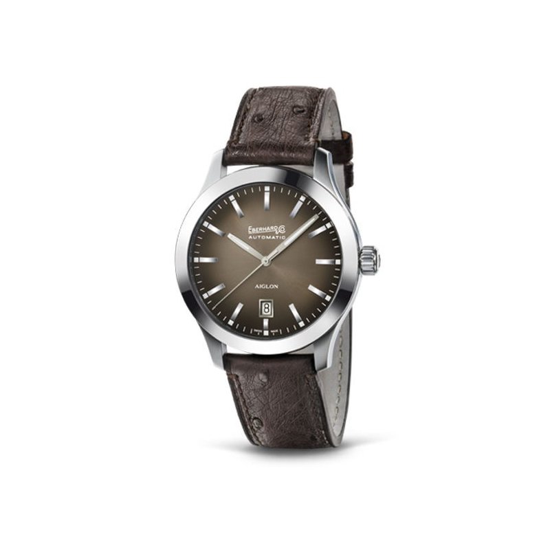 Eberhard Aiglon Grande Taille: Orologio marrone da Uomo
