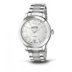 Orologio aiglon dame argento con cinturino in acciaio Eberhard