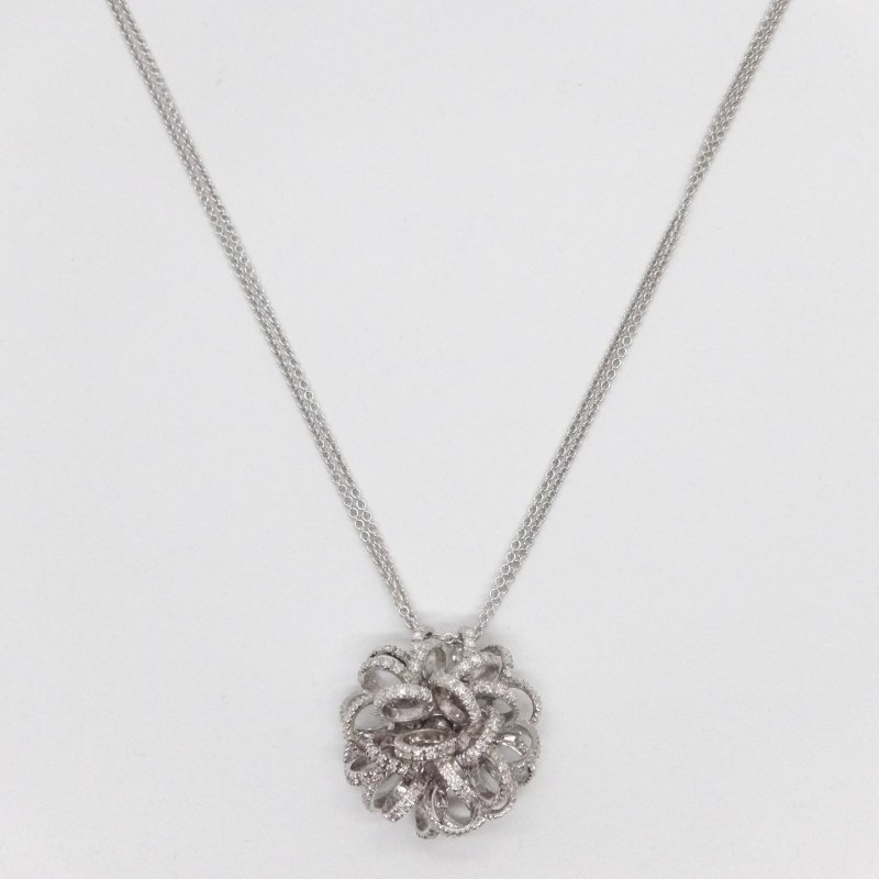 Chimento - Collier Oro Bianco - Diamanti 1.18 Kt