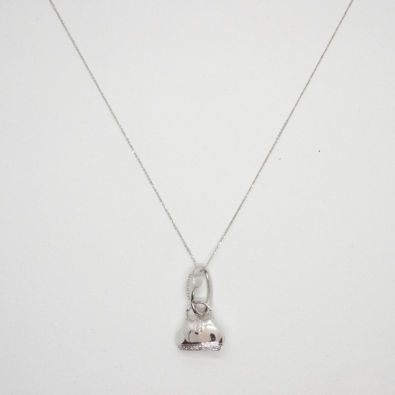 Rosato - Collier In Oro Bianco - Diamanti 0.08 Kt