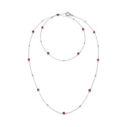 Chantecler - Collana In Oro Bianco 18Kt - Oro Bianco - Diamanti