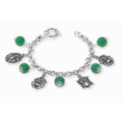 Gerardo Sacco - Bracciale Argento - Maschere