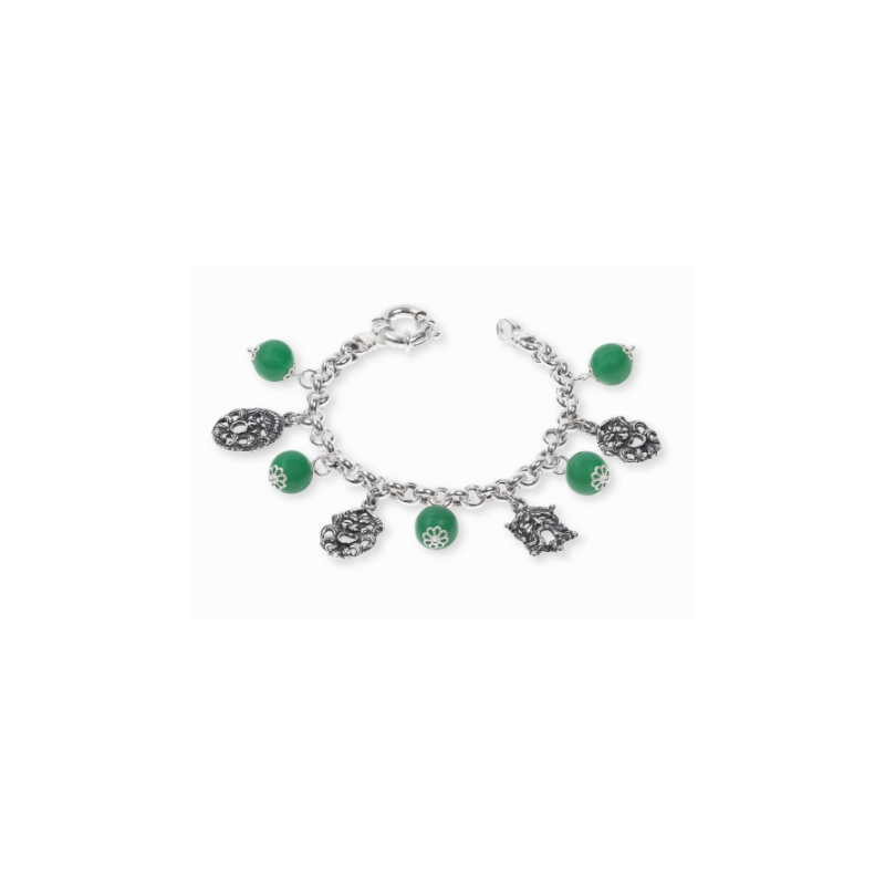 Gerardo Sacco - Bracciale Argento - Maschere