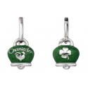 Chantecler - Orecchini Et Voilà - Argento - Smalto Verde
