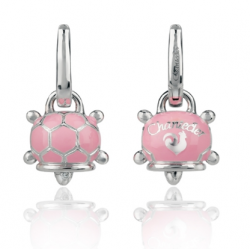 Chantecler - Orecchini Et Voilà - Argento - Smalto Rosa