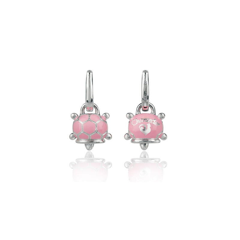 Chantecler - Orecchini Et Voilà - Argento - Smalto Rosa