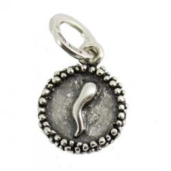 Giovanni Raspini - Charm Perlage Corno - Argento