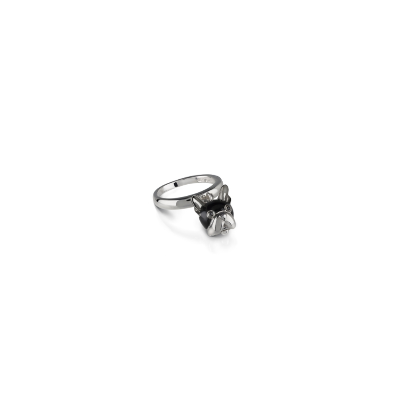 Chantecler - Anello Et Voilà - Argento E Smalto