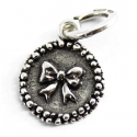Giovanni Raspini - Charm Fiocco Perlage - Argento