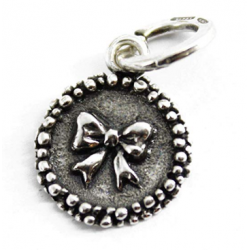 Giovanni Raspini - Charm Fiocco Perlage - Argento