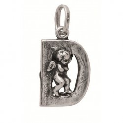 Giovanni Raspini - Charm Lettera 'D' - Argento