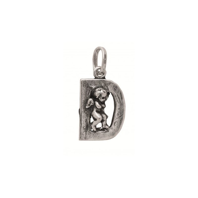 Giovanni Raspini - Charm Lettera 'D' - Argento