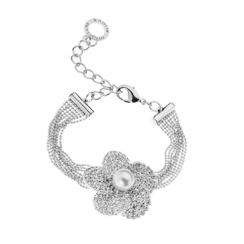 Ottaviani - Bracciale Fiore - Strass E Perla