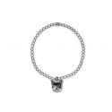Chantecler - Bracciale Et Voilà - Argento - Smalto Nero