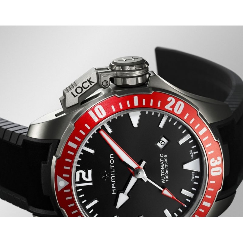 Hamilton - Khaki Navy Frogman - Titanio - 46Mm