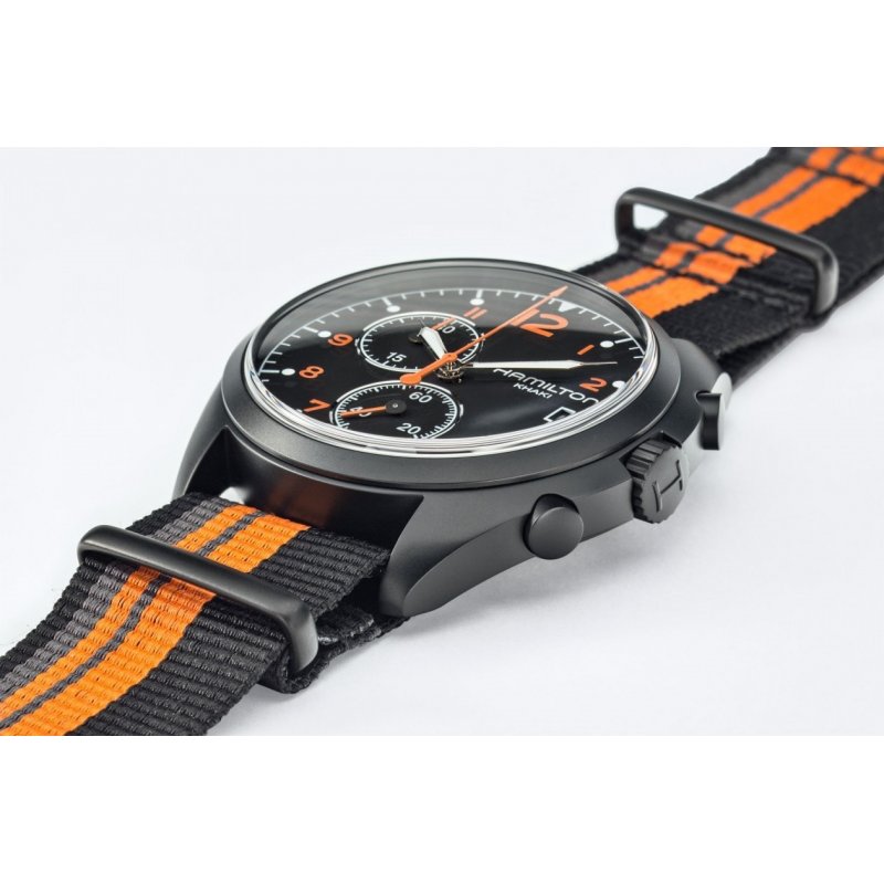 Hamilton - Khaki Aviation Pilot - Acciaio - Nero