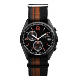 Hamilton - Khaki Aviation Pilot - Acciaio - Nero