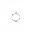 Le Bebe' - Anello Maschietto E Femminuccia - Oro Bianco