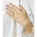 Le Bebe' - Anello Maschietto E Femminuccia - Oro Bianco