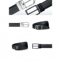 CINTURA ELEGANTE IN PELLE NERA