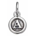 Giovanni Raspini - Charm Lettera Bottone 'A' - Argento