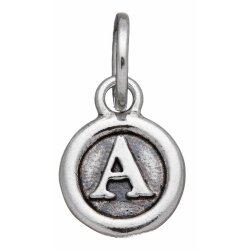 Giovanni Raspini - Charm Lettera Bottone 'A' - Argento