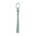 Giovanni Raspini - Charm Mazza Da Baseball - Argento