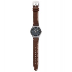 Swatch - Orologio Brandy - Pelle - Acciaio