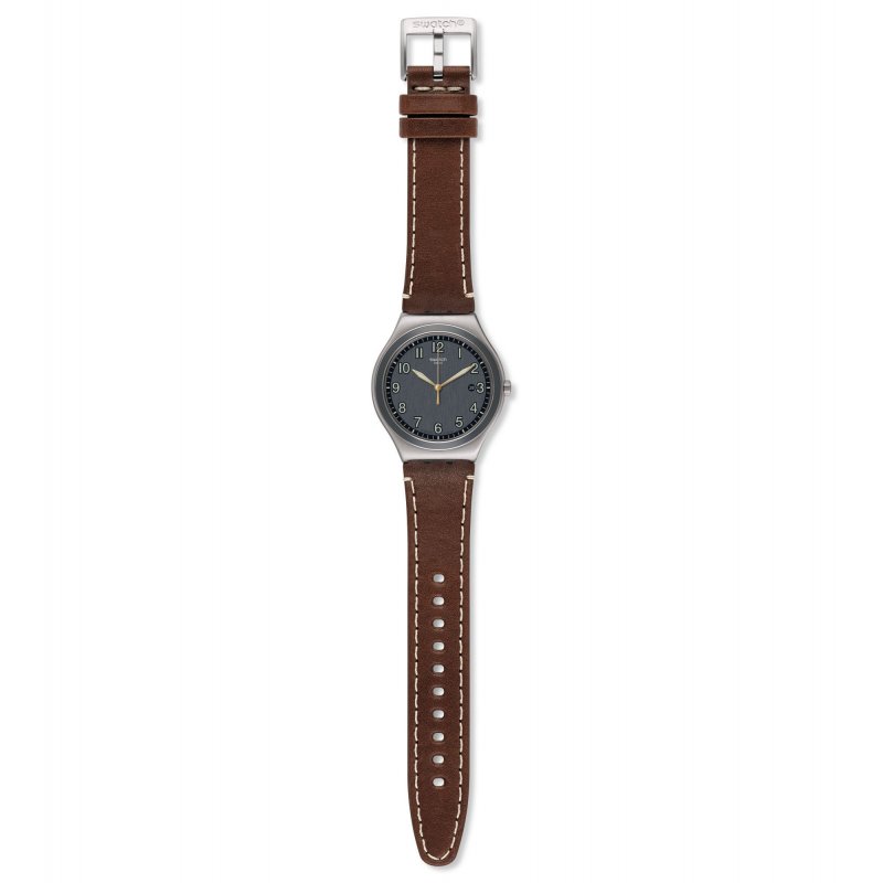 Swatch - Orologio Brandy - Pelle - Acciaio