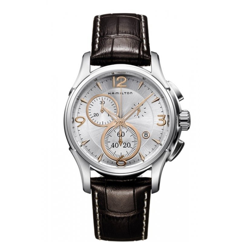 Hamilton - Jazzmaster Chrono Quartz - Acciaio - 42Mm