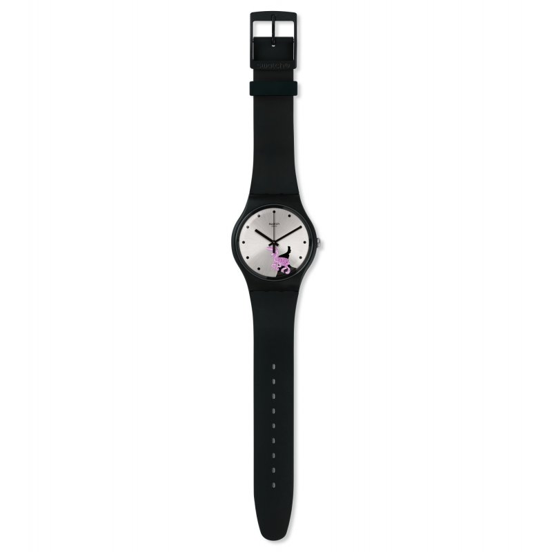 Swatch - Orologio Pinkosaure - Uomo - Silicone