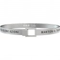 Kidult - Bracciale Mantieni Il Tuo Karma Positivo - Acciaio - Donna