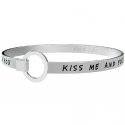 Kidult - Bracciale Love Kiss Me - Acciaio - Donna