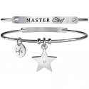 Kidult - Bracciale Stella - Master Chef - Acciaio