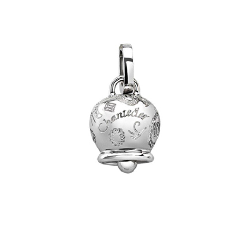 Chantecler - Ciondolo Campanella Suamèm - Oro Bianco 9Kt