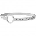 Kidult - Bracciale Love Doesn'T Need To Be... - Acciaio - Donna
