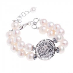 Gerardo Sacco - Bracciale Perle - Argento - Donna