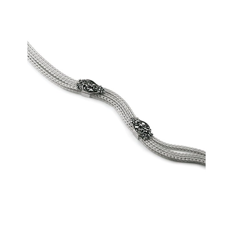 Gerardo Sacco - Bracciale Maschere - Argento