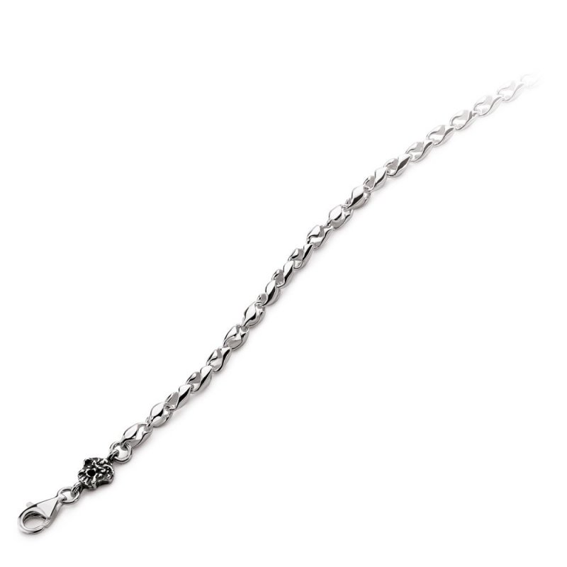 Gerardo Sacco - Bracciale Con Maschera - Argento - Uomo