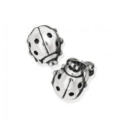 Giovanni Raspini - Orecchini Mini Coccinella - Argento