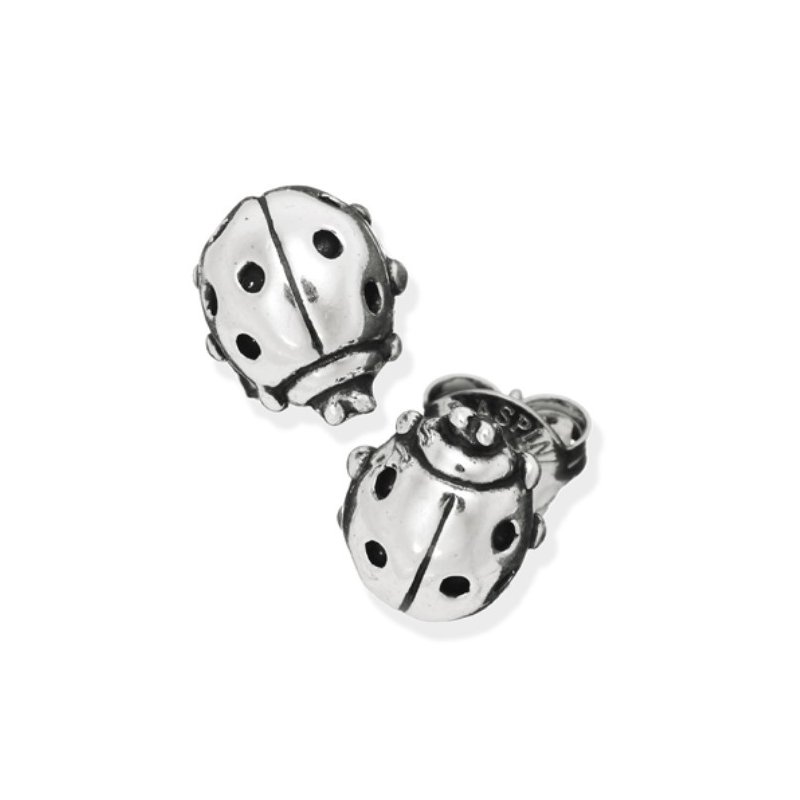 Giovanni Raspini - Orecchini Mini Coccinella - Argento