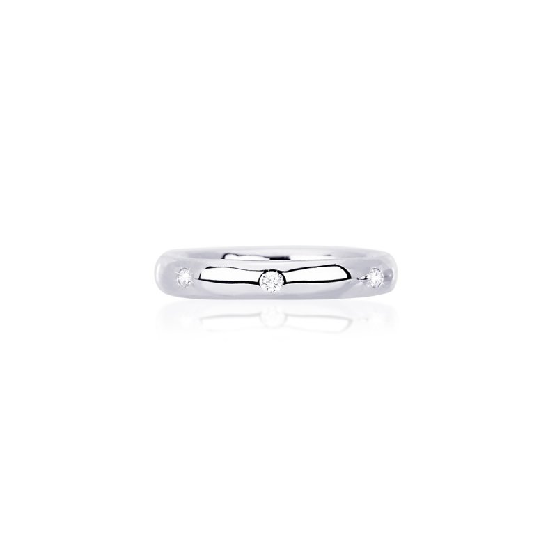 Mabina - Anello In Argento 925/°°° - Zirconi