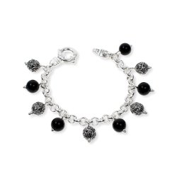 Gerardo Sacco - Bracciale Gs 33133Ne - Argento