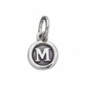 Giovanni Raspini - Charm Lettera Bottone 'M' - Argento