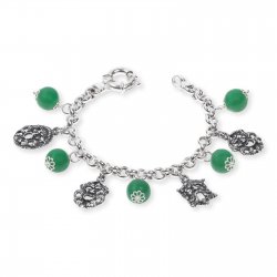 Gerardo Sacco - Bracciale Charm - Argento