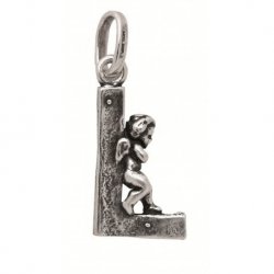 Giovanni Raspini - Charm Lettera 'L' - Argento