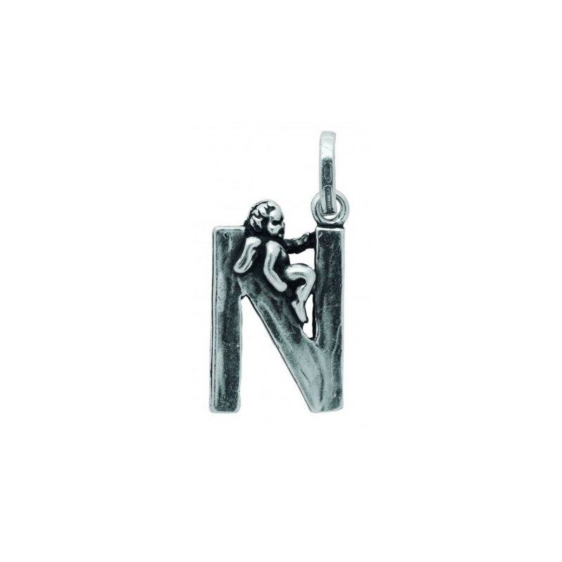 Giovanni Raspini - Charm Lettera 'N' - Argento