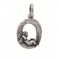Giovanni Raspini - Charm Lettera "O" - Argento