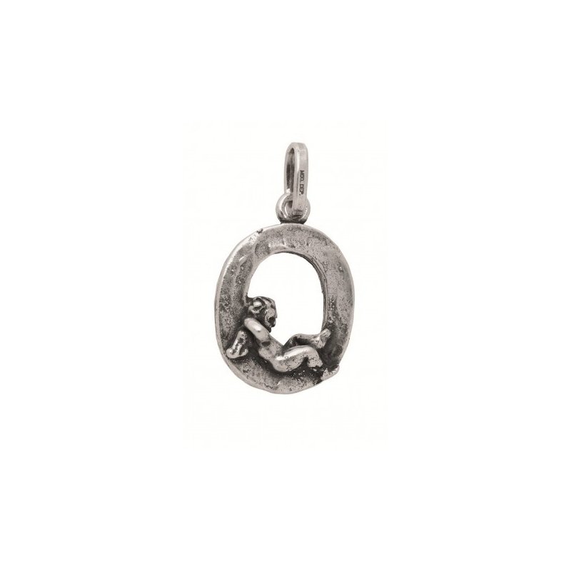 Giovanni Raspini - Charm Lettera "O" - Argento