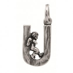 Giovanni Raspini - Charm Lettera 'U' - Argento